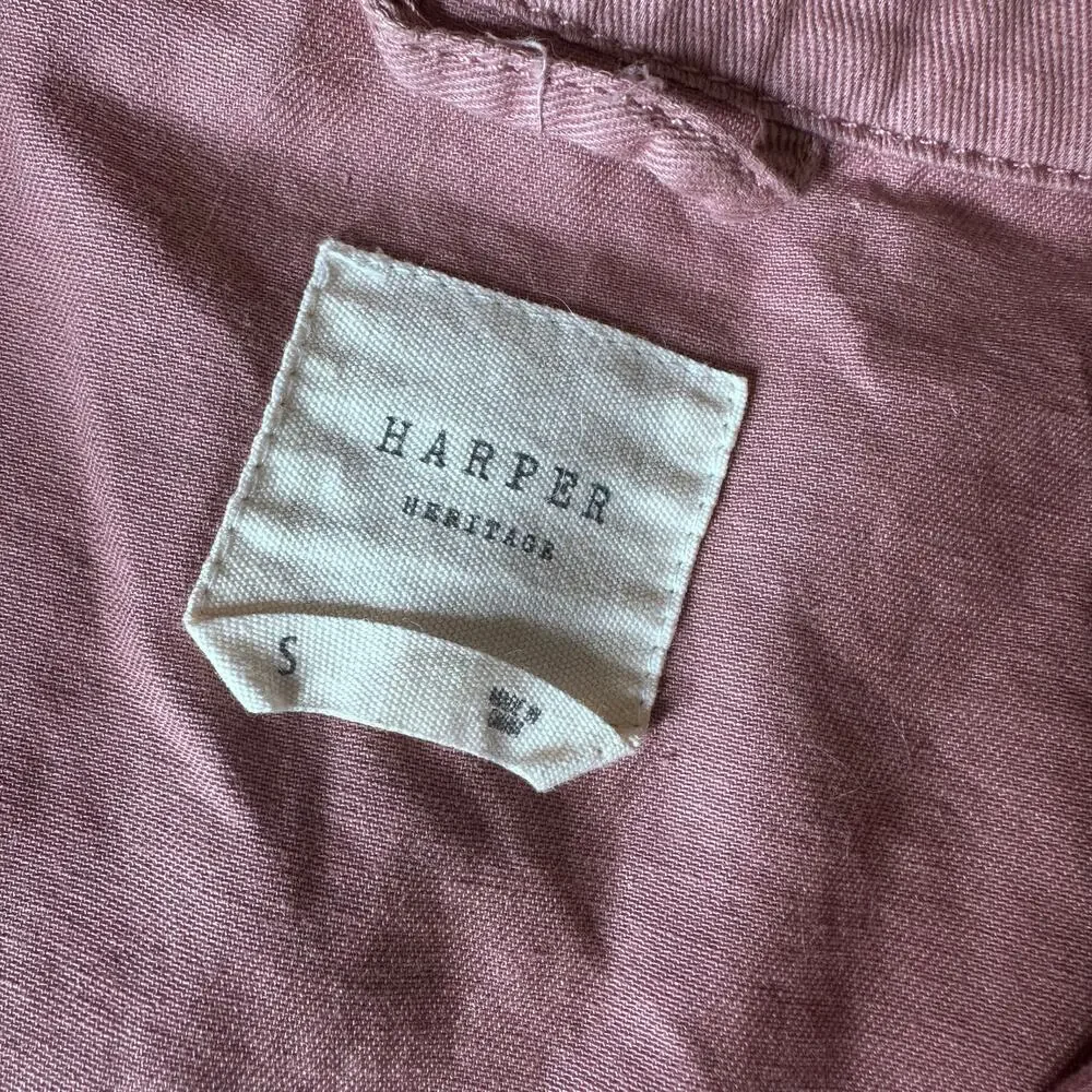 Francescas Harper Heritage Rea Ruffle Utility Jacket